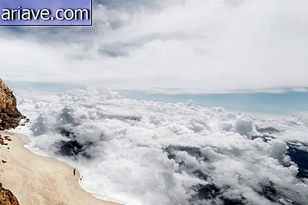 What would the sea be like if it were made of clouds?