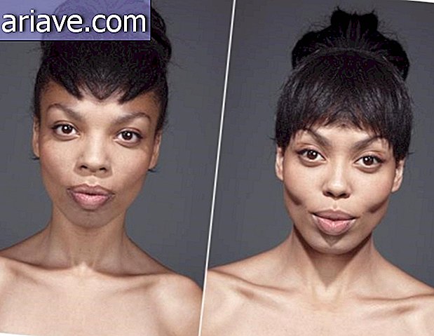 Nhiếp ảnh gia tạo các phiên bản đối xứng của khuôn mặt người mẫu [bộ sưu tập]