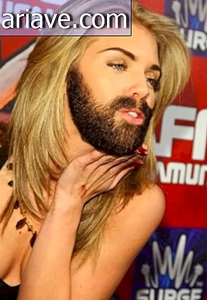 What if the most beautiful women in the world had a beard? [gallery]