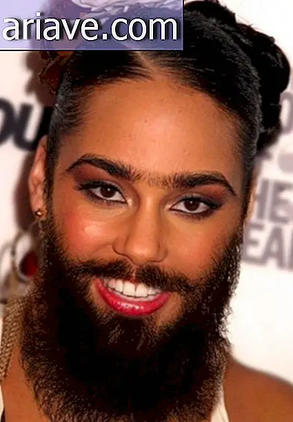 Ce se întâmplă dacă cele mai frumoase femei din lume ar avea barba? [Galerie]