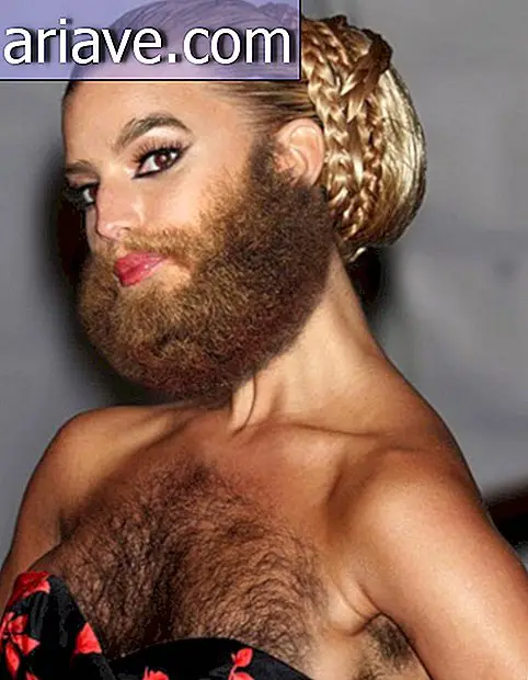 ¿Y si las mujeres más bellas del mundo tuvieran barba? [galería]
