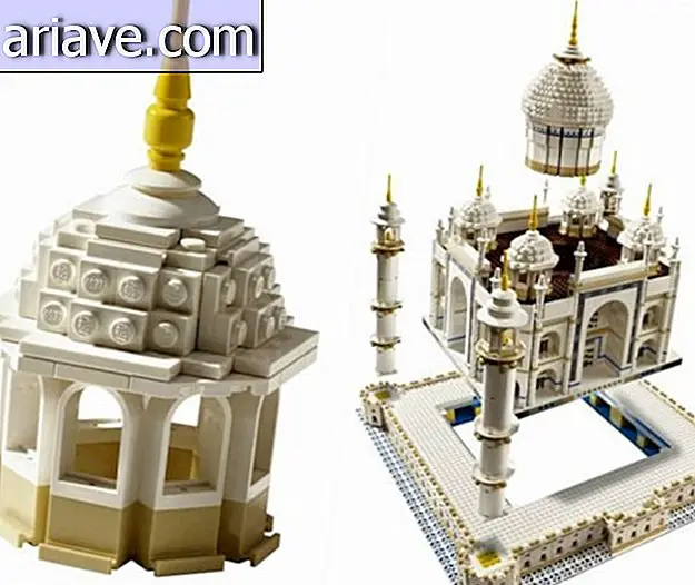 Questo Taj Mahal fatto di LEGO è semplicemente fantastico.