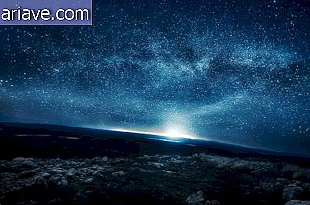 Fotograf przedstawia granicę między niebem a ziemią [galeria]