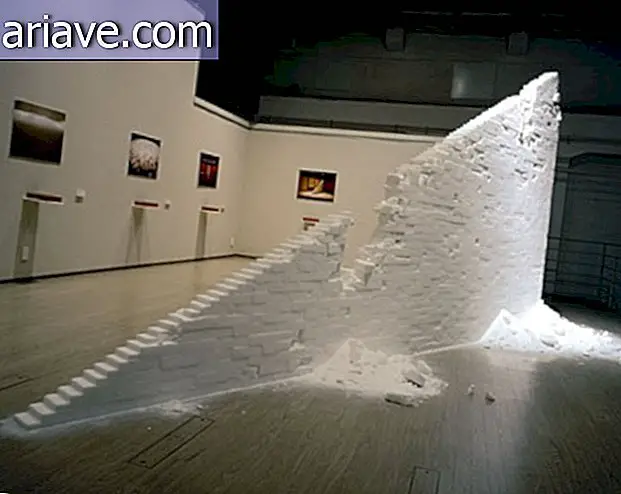 Salt Maze: Umelec vytvára úžasné diela vlastnými rukami