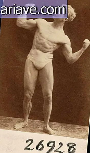 Vieux bodybuilder