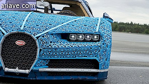 LEGO ehitab Bugatti Chironi elusuuruses funktsionaalse koopia