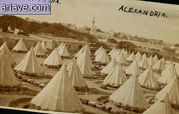 Mga tents sa Alexandria