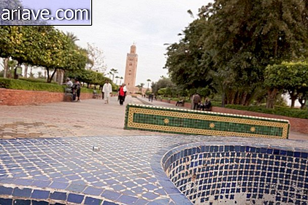 Lalla Hasna-parken, Marrakesh, Marokko.