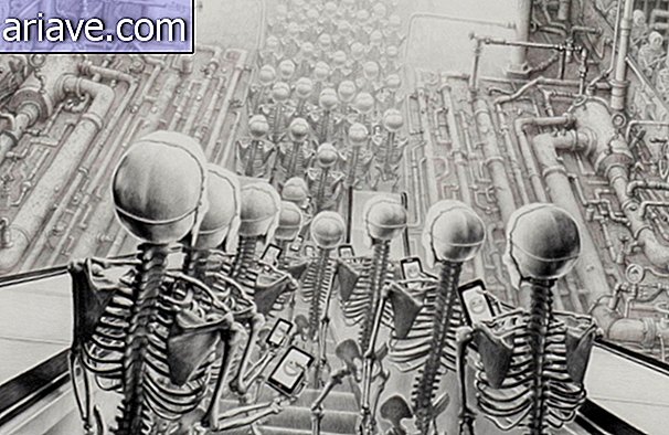 Squelettes dans le métro
