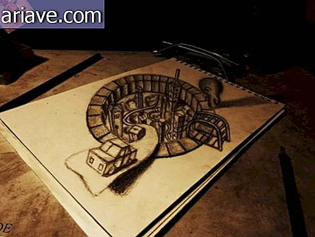 С помощью граффити и креативности художник создает потрясающие 3D рисунки [галерея]