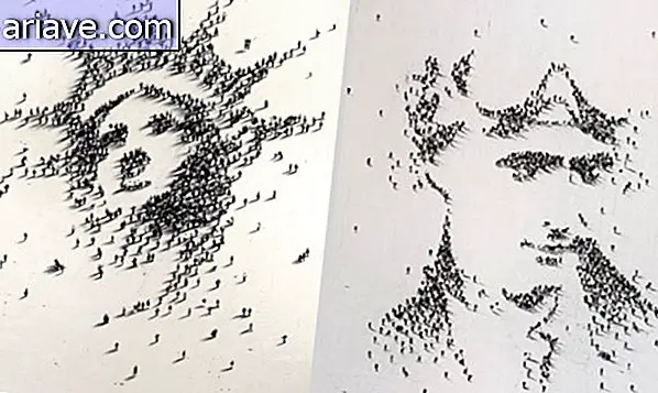 Human Pixels: Scopri Amazing Crowd Art [gallery]