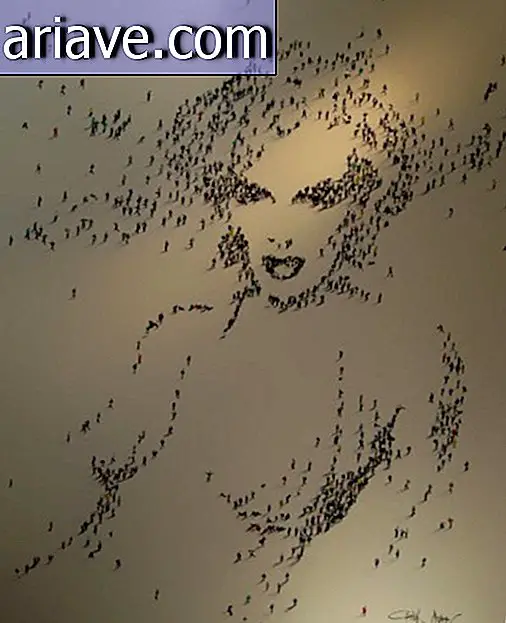 Human Pixels: Scopri Amazing Crowd Art [gallery]