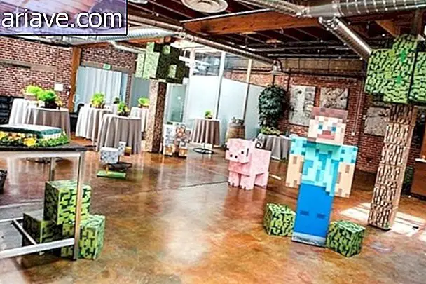 Nunta a prezentat sculpturi și personaje din jocul Minecraft