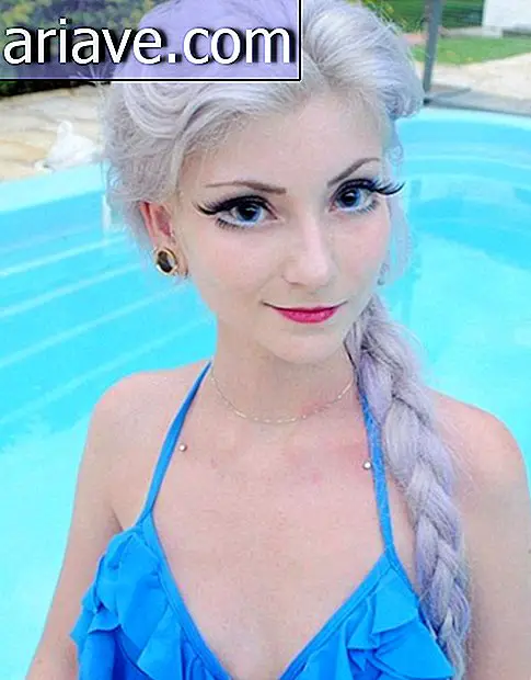Elsa iz podjetja Frozen obstaja in živi v Braziliji