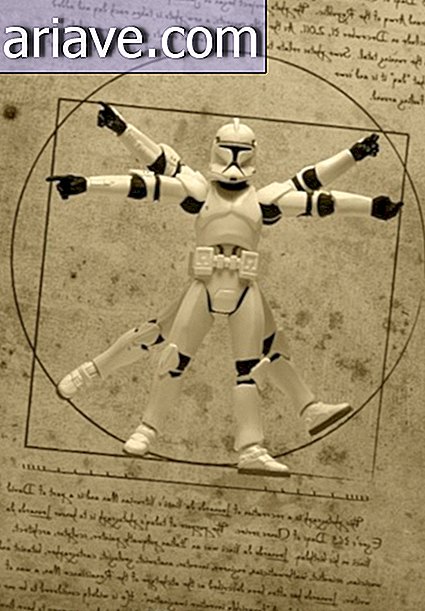 Historické fotografie sú obnovené s hračkami Star Wars