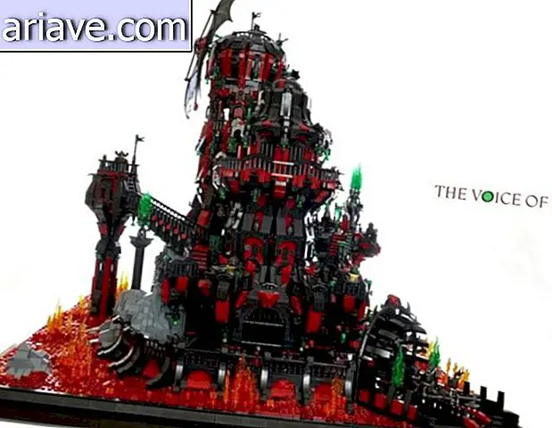 La Voz del Mal: ​​Mira esta impresionante fortaleza LEGO [galería]