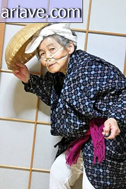 Nenek Jepang belajar memotret dirinya sendiri dan menjadi profesional pada usia 89