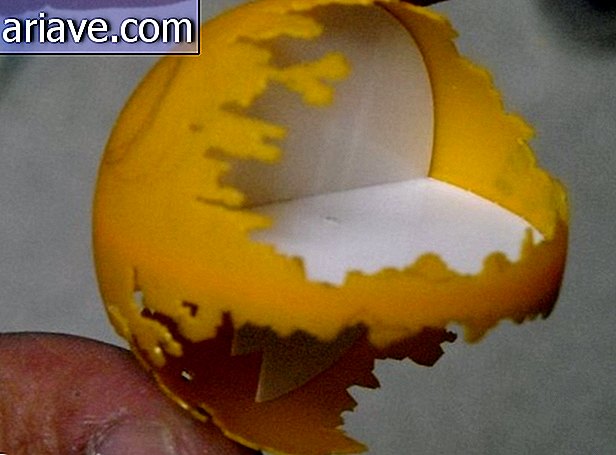 Check out the Death Star made with a ping pong ball