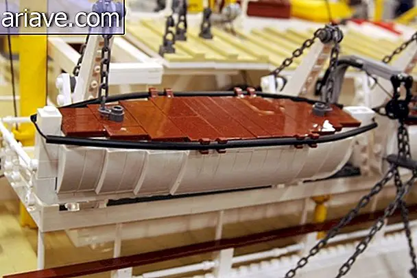Niesamowite: sprawdź replikę statku szpitalnego wykonaną ze 100 000 elementów LEGO