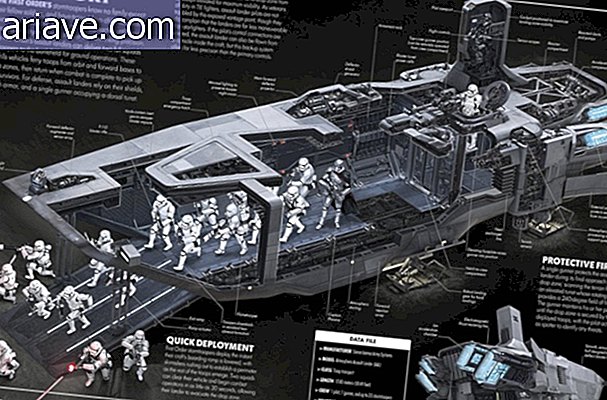 Book features sectional illustrations of all Awakening Force ships