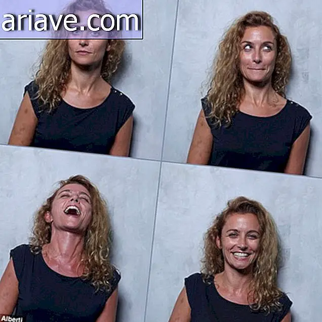 Fotografka zaznamenáva ženskú tvár pred orgazmom, počas neho a po ňom