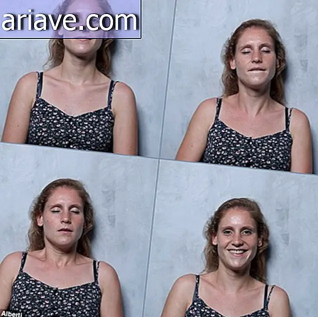 El fotógrafo registra el rostro de las mujeres antes, durante y después del orgasmo