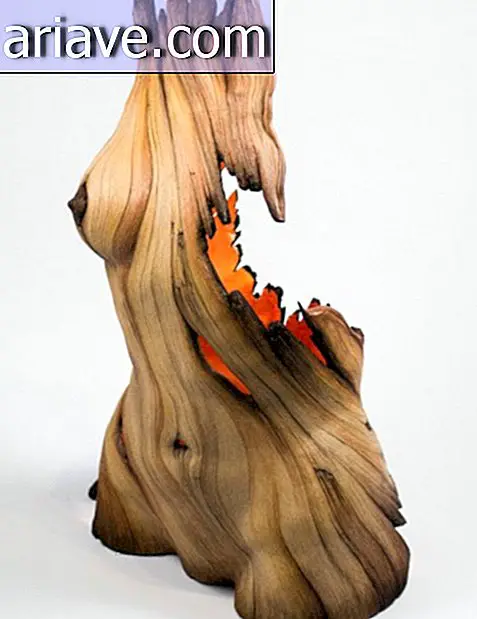 ¡Parece madera, pero es de cerámica! Conoce el increíble trabajo de este escultor