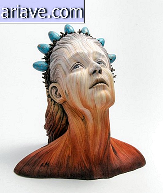 It looks like wood, but it's ceramic! Meet this sculptor's amazing work