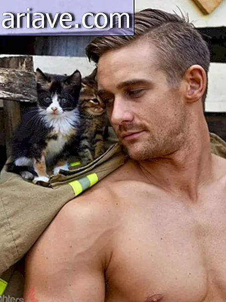 See lemmikloomadega tuletõrjujate kalender on samaaegselt seksikas ja armas.