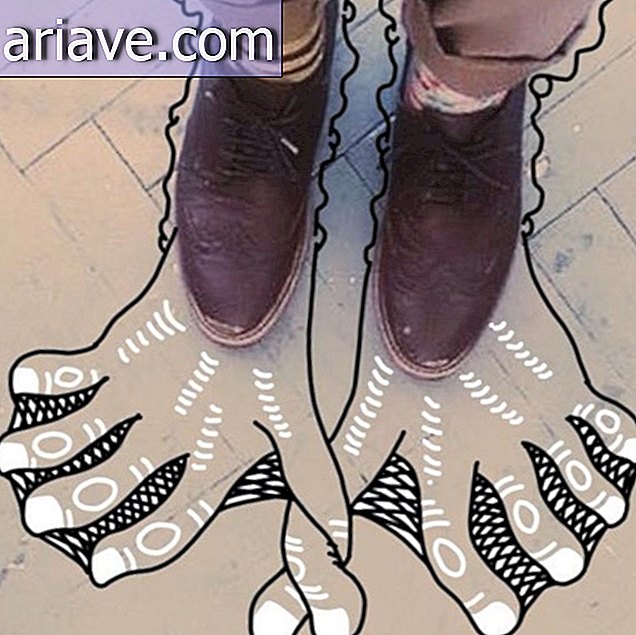 Når sko fortæller historien: 54 sjove illustrationer af fødder