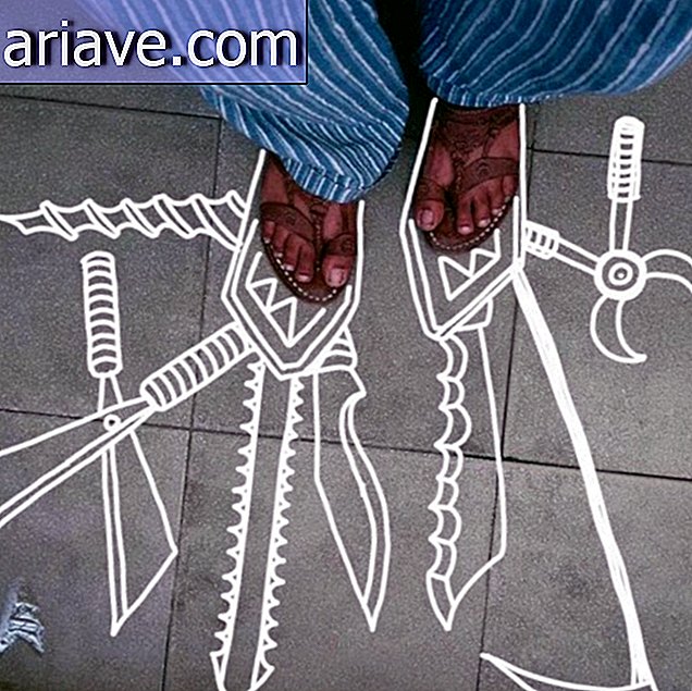 Wenn Schuhe die Geschichte erzählen: 54 lustige Illustrationen von Füßen