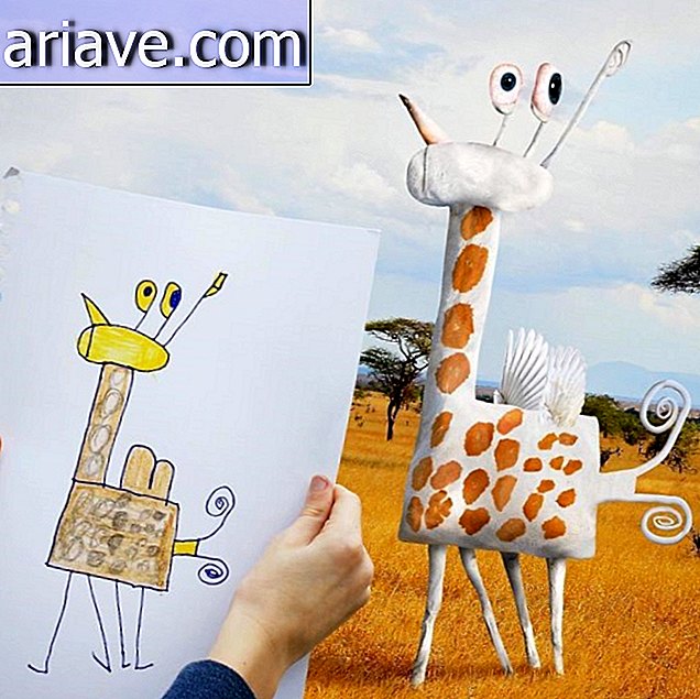 Bevingad giraff