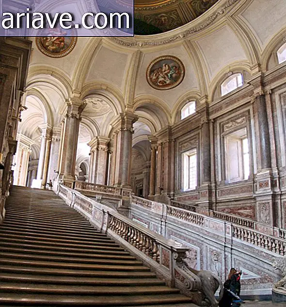 Palacio Caserta en Italia