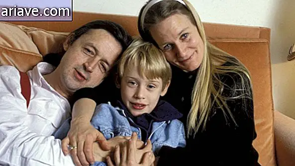 Macaulay Culkin con padres