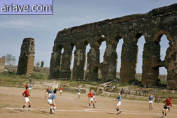 Ball spielen in Rom
