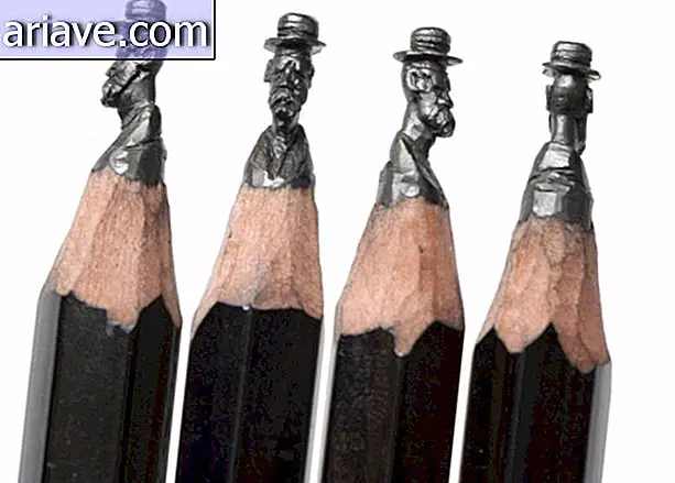 Na hrotoch ceruziek sú neuveriteľné miniatúry