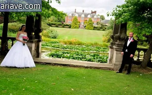 Britisches Ehepaar zahlt £ 750 für die schlechtesten Hochzeitsfotos der Geschichte