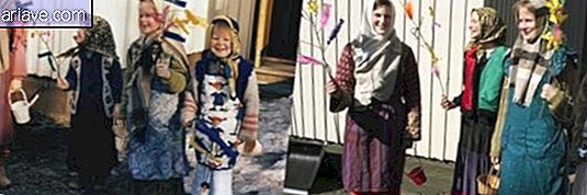 Фински фотограф рекреира своје фотографије из детињства као одрасла особа