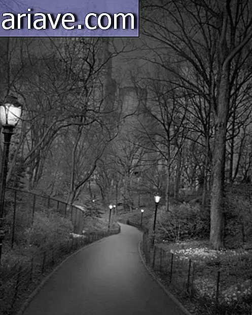 Uneton valokuvaaja osoittaa, että Central Park on pahaenteinen ja kaunis yöllä