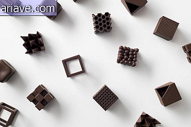 Agencia de diseño japonesa crea dulces perfectos en formas geométricas