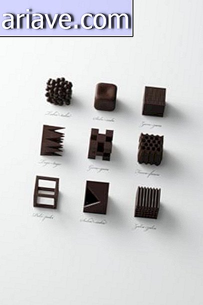 Agencia de diseño japonesa crea dulces perfectos en formas geométricas
