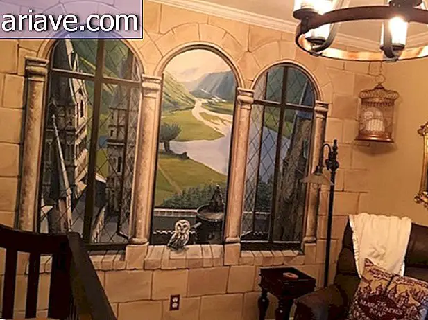 Fanii lui Harry Potter au transformat camera fiului său în Hogwarts