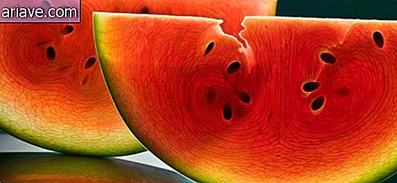 Maľba melónom