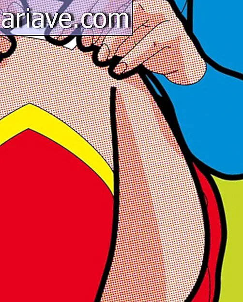 Illustrator naredi risbe superjunakov v vsakodnevnih situacijah