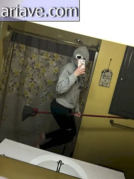 selfie w łazience