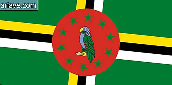 Dominica flagga