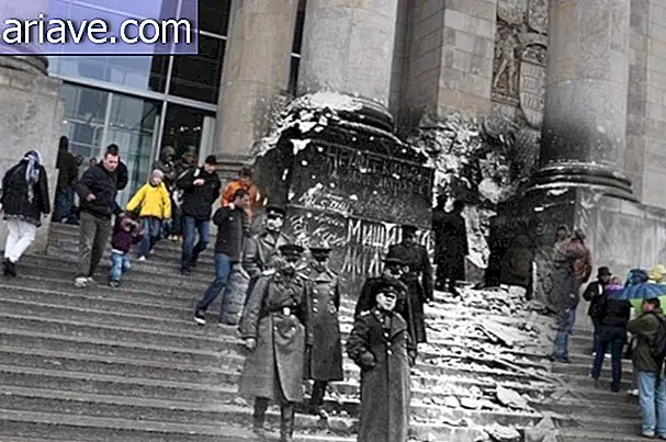 Úžasné fotografie spájajú Európu druhej svetovej vojny s dnešnou