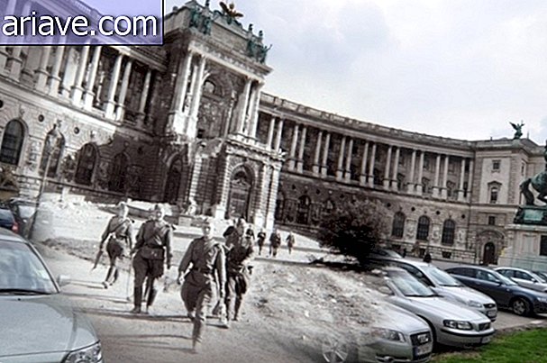 Hämmastavad fotod segavad II maailmasõja Euroopat tänapäevasega