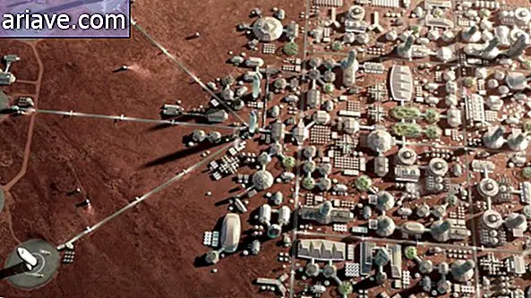 Diseño de la colonia marciana