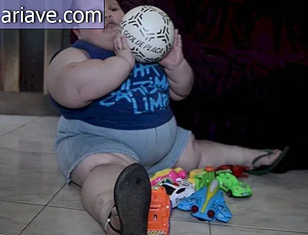 Il ragazzo brasiliano non può smettere di mangiare e a 3 anni pesa già 70 kg